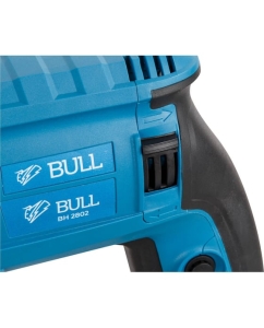 Купить Перфоратор BULL BH 2802 в чем. Xcase 850 Вт, 3.2 Дж, 28 мм, 4 реж. + 2 зубила, 3 сверла, БЗП 1329815  в E-mobi