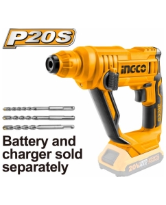 Купить Аккумуляторный перфоратор INGCO CRHLI1601  в E-mobi