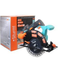 Купить Аккумуляторная циркулярная пила Sturm 1BatterySystem CCS1867BL в E-mobi