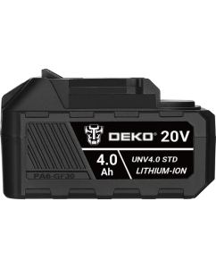 Купить Аккумулятор DEKO UNV4.0 STD, Li-ion, 20В, 4.0А_ч 063-4494 в E-mobi