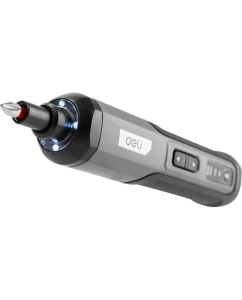 Купить Отвертка аккумуляторная DELI DC160 (4В х 2Ач, 5Нм, 300об/мин, Type-C, набор бит 4 шт, коробка) 162800  в E-mobi