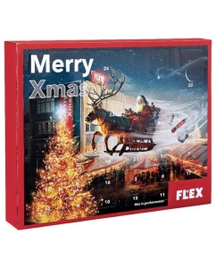 Купить Аккумуляторная отвертка в наборе с битами и лазерным дальномером FLEX Xmas 533102 в E-mobi