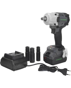 Купить Аккумуляторный гайковерт FAVOURITE 21В, 4 Ач, 1000 Нм, 2400 об/мин, 2900 уд/мин, бесщеточный двигатель, кейс в комплекте: зу, акб OBS 21 TW1000 PROF  в E-mobi