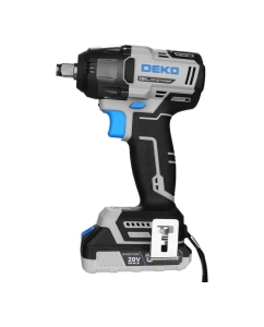 Купить Гайковерт аккумуляторный бесщеточный DEKO DKIS, 20В, 1х3.0Ач, 400Нм 085-1067  в E-mobi