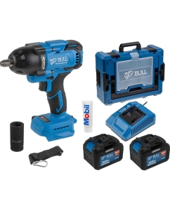 Купить Аккумуляторный ударный гайковерт BULL SC 1807 Xcase, XLTpro, бесщеточный, 18 В, 750 Н*м, 1/2