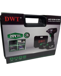 Купить Бесщеточный аккумуляторный ударный винтоверт DWT ASCP-20 DN-4C2 BMC  в E-mobi