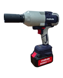 Купить Гайковерт аккумуляторный ударный бесщеточный Makute 20В, 1700Нм CW005-2BL в E-mobi