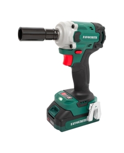 Купить Гайковёрт аккумуляторный FAVOURITE Li-ion, 21 В, 2 Ач, 3100 уд/мин, 600 Нм, квадрат ½", бесщеточный двигатель. АКБ и ЗУ в комплекте OBS OBS 21 TW600.1  в E-mobi