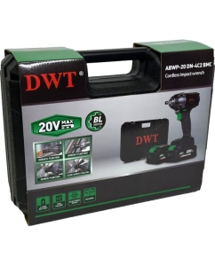 Купить Бесщеточный аккумуляторный ударный гайковерт DWT ABWP-20 DN-4C2 BMC  в E-mobi