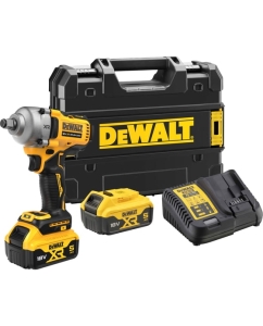 Купить Аккумуляторный гайковерт DEWALT DCF891P2T, 18 В, 1084 Нм, 3250 уд/мин, с 2 АКБ 5 Ач и ЗУ, в кейсе TSTAK DCF891P2T-QW в E-mobi