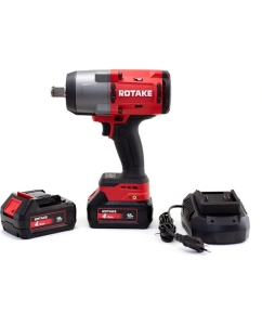 Купить Гайковерт аккумуляторный ударный Rotake 3/4, 1980 Нм, 18В, акб (4Ач), 2шт, в кейсе RC-8813 в E-mobi