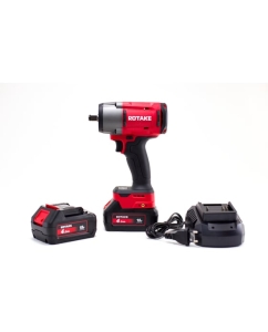 Купить Гайковерт аккумуляторный ударный Rotake 1/2 1180 Нм, 18В, акб (4Ач) 2шт, в кейсе RC-8812 в E-mobi
