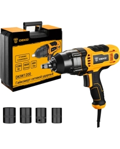 Купить Гайковерт сетевой ударный DEKO DKIW1200, 1200 Вт, 600 Нм 085-1125 в E-mobi