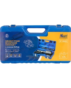 Купить Механический усиленный гайковерт KRAFT 1" с головками 32, 33 мм KT 705076  в E-mobi