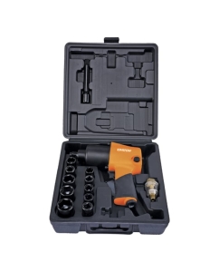 Купить Гайковерт пневматический КРАТОН с набором ударных головок AIW-02S 3 01 07 012 в E-mobi