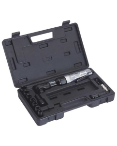 Купить Гайковерт трещоточный пневматический угловой BYAROSS 1/2 дюйма, макс.диаметр затяг. резьбы 14 мм, с набором головок 9/10/11/13/14/17/19 FRW1004K в E-mobi