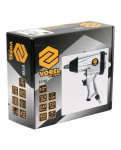 Купить Пневмогайковерт Гайковерт VOREL 1/2" 310Nm 81100  в E-mobi