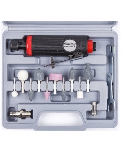 Купить Пневматическая бормашинка KraftWell с набором насадок, в кейсе KRW25PG-T в E-mobi