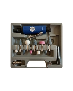 Купить Прямая цанговая пневматическая шлифмашина ПНЕВМО-ТРЕЙД с набором шлифовальных головок PT-SDG625000K в E-mobi