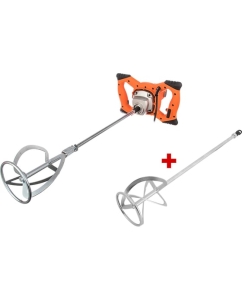 Купить Миксер электрический двуручный Спец МЭД-1300, 220В/50Гц,1300Вт,0-850 об/мин, М14, цв коробка + Насадка для миксера (венчик) 1 шт 600x120 мм СПЕЦ-3339/СПЕЦ-3783 в E-mobi