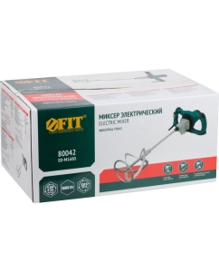 Купить Миксер FIT 1600 Вт, 0-580/0-780 об/мин, 90 Нм, 145 л, двухскоростной, металлический корпус, быстрая смена щеток, резкий наклон 80042  в E-mobi