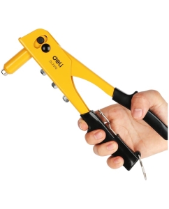 Купить Заклепочник DELI механический ручной литой, заклепочный пистолет dl2310 250мм (сталь 35crmo, заклепки 2,4/ 3,2/4,0/ 4,8мм) 118445 в E-mobi