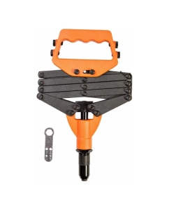 Купить Заклепочник Harden 800 мм, гармошка, усиленный, CR-MO, заклепки 3,2-4,0-4,8-6,4 мм 610114  в E-mobi