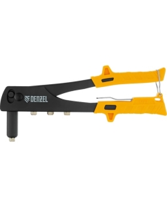 Купить Заклепочник Denzel ручной, 255 мм, заклепки 2,4-3,2-4,0-4,8 мм 40440 в E-mobi