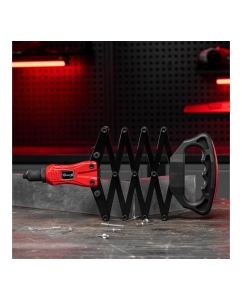 Купить Заклепочник, 810 мм "Гармошка", усиленный, заклепки 2,4-3,2-4,0-4,8-6,4 мм, PRO MATRIX 40548  в E-mobi