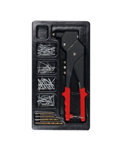 Купить Заклепочник с набором заклепок AmPro в ложементе, 65 пр T30902 в E-mobi