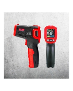 Купить Инфракрасный пирометр (термометр) с цветным экраном DELI DL333550 (диапазон изм. -30-550°C или -22-1022℉) 102971 в E-mobi
