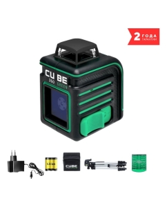 Купить Лазерный уровень ADA Cube 360 Green Professional Edition А00535 в E-mobi