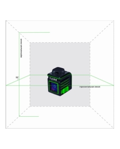Купить Лазерный уровень ADA Cube 360 Green Professional Edition А00535  в E-mobi