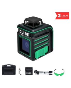 Купить Лазерный уровень ADA CUBE 360 Green Ultimate Edition А00470 в E-mobi
