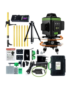 Купить Профессиональный лазерный уровень LT L16-360B + штатив 4.8 м + тренога 1.5 м усиленная + приемник (отражатель) лазерного луча L16-360B/4.8м/1.5м-УС/ОТР в E-mobi