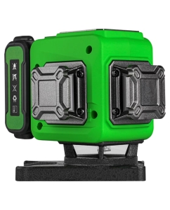 Купить Лазерный уровень AMO LN 3D-360-2, ±0.2 мм / 3x360 / зеленый луч 821173 в E-mobi