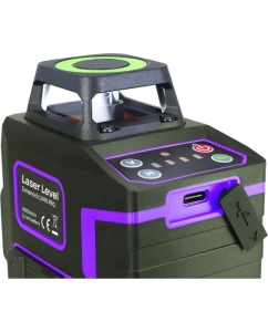 Купить Лазерный уровень Ermenrich LV40 PRO, фиолетовый 84633  в E-mobi