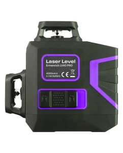 Купить Лазерный уровень Ermenrich LV40 PRO, фиолетовый 84633  в E-mobi