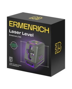 Купить Лазерный уровень Ermenrich LT40, фиолетовый 84636  в E-mobi