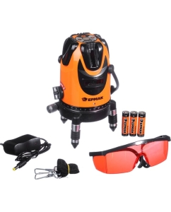 Купить Лазерный уровень ЕРМАК 3 луча, 15м, кейс 659-141  в E-mobi