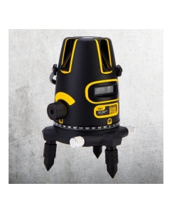 Купить Лазерный уровень DELI DL332305 5D (Время работы 4ч, угол +/-3 град, самовыравнивание, зелёный луч) 102967 в E-mobi