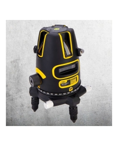 Купить Лазерный нивелир DELI DL332303 3D (3000Ач, время работы до 6ч, угол +/-3 град, самовыравнивание, зелёный луч) 102966 в E-mobi