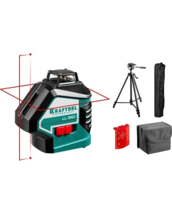 Купить Лазерный нивелир KRAFTOOL LL360-3 34645-3 в E-mobi