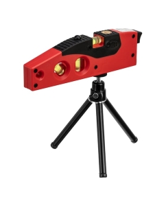 Купить Лазерный уровень MATRIX 180 мм, 220 мм штатив, 4 глазка 35022 в E-mobi