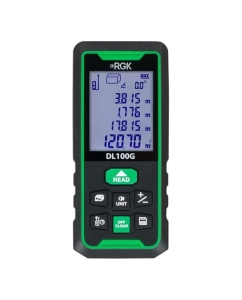 Купить Лазерный дальномер с угломером RGK DL100G С ПОВЕРКОЙ 755740 в E-mobi
