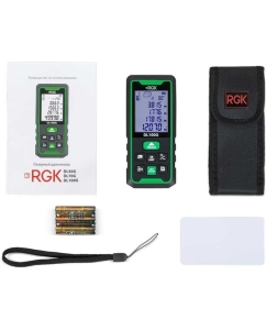 Купить Лазерный дальномер с угломером RGK DL100G С ПОВЕРКОЙ 755740  в E-mobi