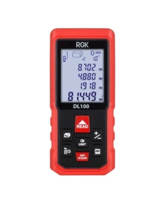Купить Лазерный дальномер с угломером RGK DL100 с поверкой 755719 в E-mobi