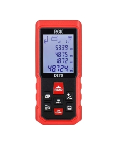 Купить Лазерный дальномер с угломером RGK DL70 с поверкой 755702 в E-mobi