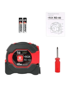 Купить Лазерный дальномер с рулеткой RGK RD40 774871  в E-mobi