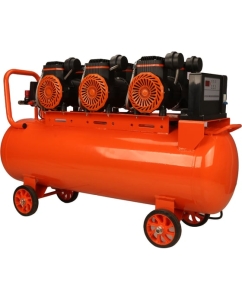 Купить Безмасляный малошумный компрессор (120 л; 8 бар; 460 л/мин) Gigant GSWK-120/4200 в E-mobi